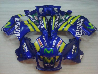 Carenagem Moto CBR 600 F3 95-98 - Azul Movistar Castrol