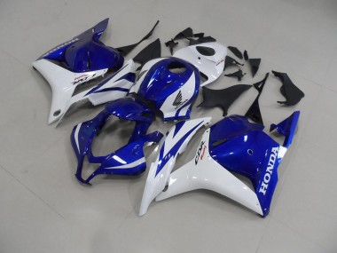 Carenagem Moto CBR 600RR 09-12 - Azul Branco