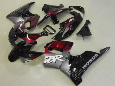 Carenagem Moto CBR 900RR 893 96-97 - Vermelho Preto Prata