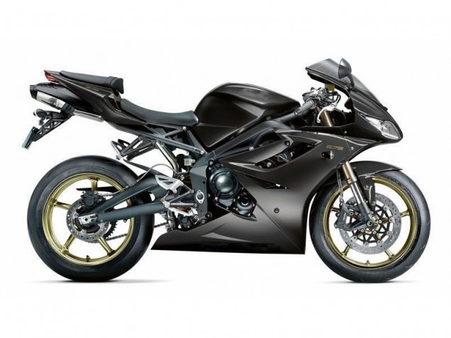 Carenagem Moto Daytona 675 Triple 06-08 - Preto Fosco