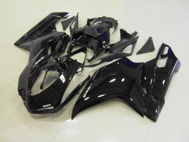 Carenagem Moto Ducati 848 1098 1198 07-14 - Preto Brilhante