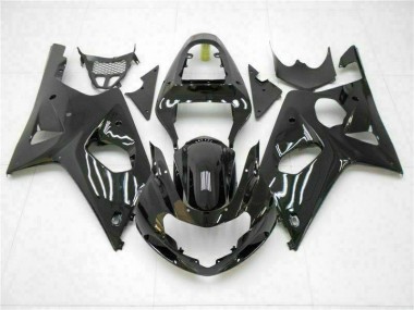 Carenagem Moto GSXR 1000 K1 00-02 - Preto Brilhante