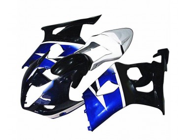 Carenagem Moto GSXR 1000 K3 03-04 - Azul Branco