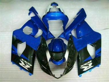 Carenagem Moto GSXR 1000 K3 03-04 - Azul Preto