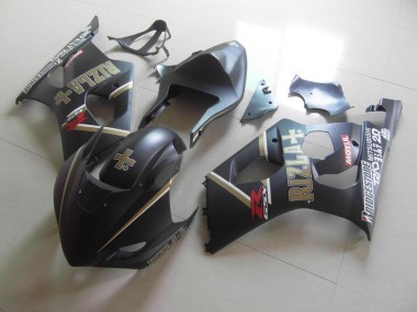 Carenagem Moto GSXR 1000 K3 03-04 - Preto Fosco Rizla Corrida