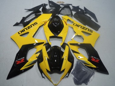 Carenagem Moto GSXR 1000 K5 05-06 - Amarelo Preto