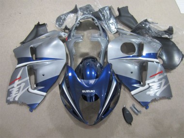 Carenagem Moto GSXR 1300 Hayabusa 96-07 - Prata Azul