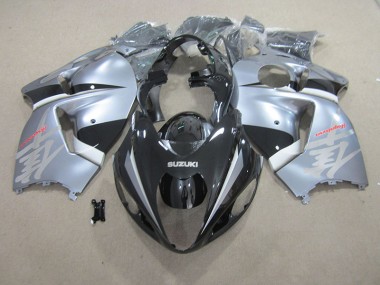 Carenagem Moto GSXR 1300 Hayabusa 96-07 - Preto Prata