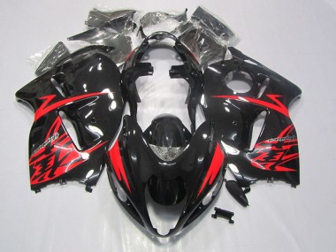 Carenagem Moto GSXR 1300 Hayabusa 96-07 - Preto Vermelho