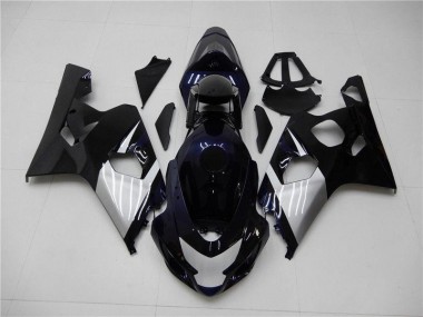 Carenagem Moto GSXR 600 / 750 K4 04-05 - Azul Prata