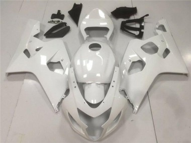 Carenagem Moto GSXR 600 / 750 K4 04-05 - Brilhante Branco