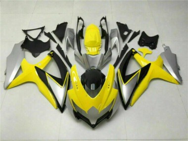 Carenagem Moto GSXR 600 / 750 K8 08-10 - Amarelo