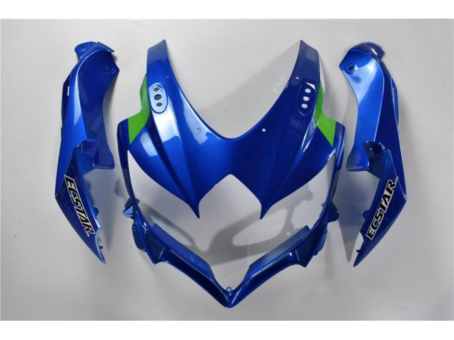 Carenagem Moto GSXR 600 / 750 K8 08-10 - Azul Branco Verde