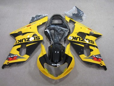 Carenagem Moto GSXR 600 K1 K2 K3 01-03 - Amarelo Preto