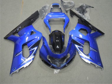 Carenagem Moto GSXR 600 K1 K2 K3 01-03 - Azul