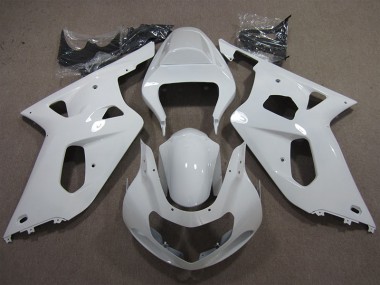 Carenagem Moto GSXR 600 K1 K2 K3 01-03 - Branco