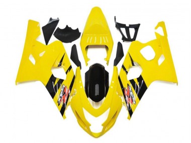 Carenagem Moto & Plástico Moto GSXR 600 / 750 K4 04-05 - Amarelo Preto