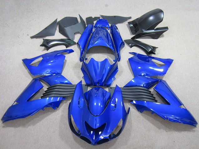 Carenagem Moto & Plástico Moto ZX14R ZZR 1400 06-11 - Azul