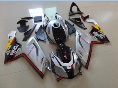 Carenagem Moto RS 125 06-11 - Prata Preto Vermelho