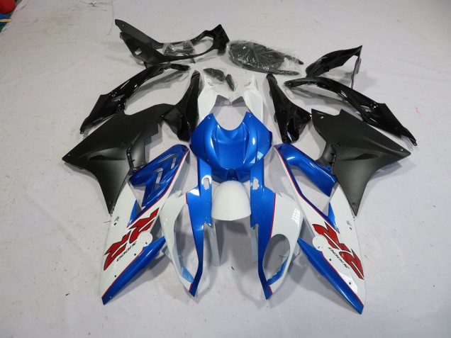 Carenagem Moto S1000RR 15-18 - Azul Branco Preto