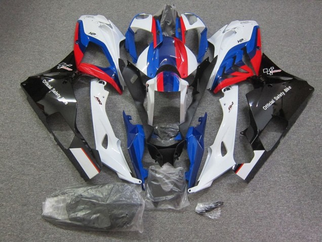 Carenagem Moto S1000RR 15-18 - Azul Vermelho Branco Preto