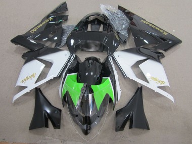 Carenagem Moto ZX10R 03-05 - Preto Branco Ouro Ninja