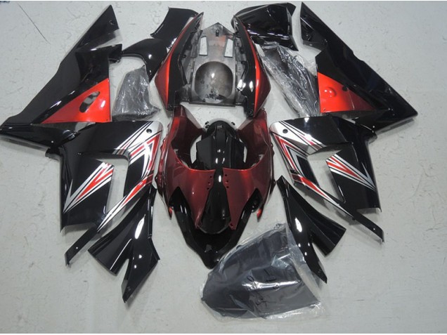 Carenagem Moto ZX10R 03-05 - Preto Vermelho