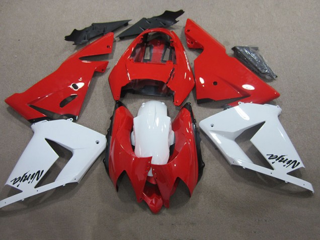 Carenagem Moto ZX10R 03-05 - Vermelho Branco Ninja