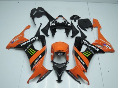 Carenagem Moto ZX10R 08-10 - Laranja Monster