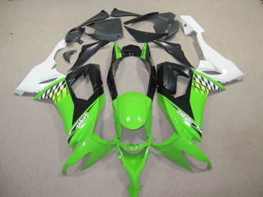 Carenagem Moto ZX10R 08-10 - Preto Verde Ninja