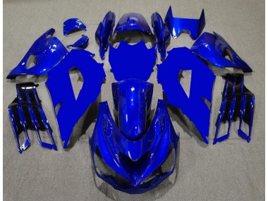 Carenagem Moto ZX14R ZZR 1400 12-21 - Azul Preto