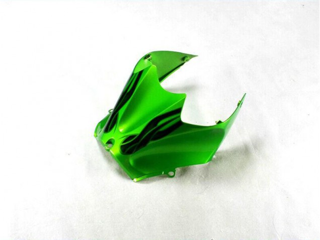 Carenagem Moto ZX14R ZZR 1400 12-21 - Verde Preto