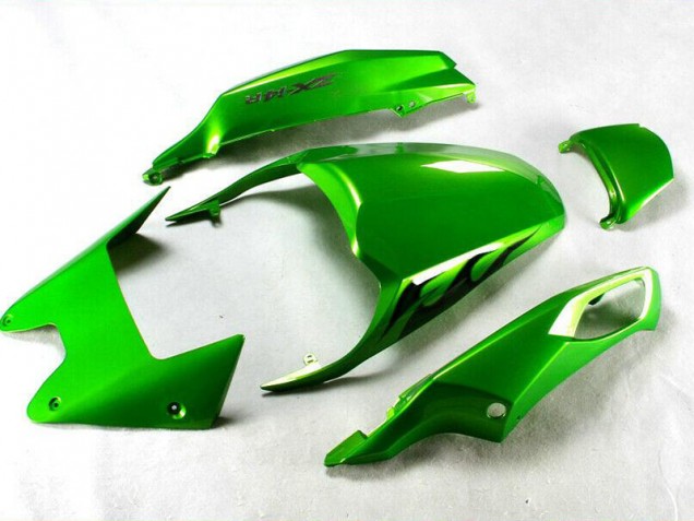 Carenagem Moto ZX14R ZZR 1400 12-21 - Verde Preto