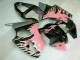 Carenagem Moto ZX6R 00-02 - Rosa