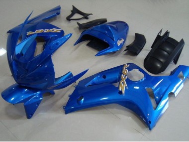 Carenagem Moto ZX6R 03-04 - Azul