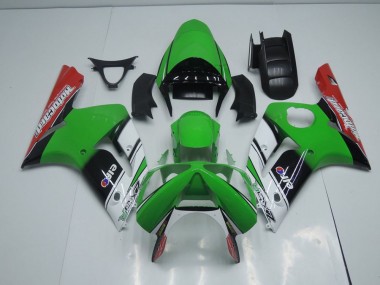 Carenagem Moto ZX6R 03-04 - Verde Motocard