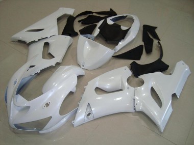 Carenagem Moto ZX6R 05-06 - Dark Branco Pérola