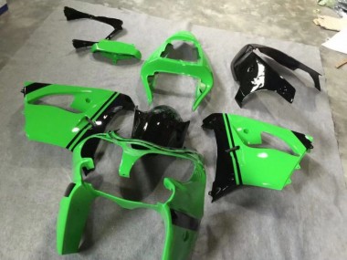 Carenagem Moto ZX9R 02-03 - Verde Preto Brilhante