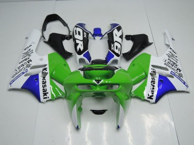 Carenagem Moto ZX9R 94-97 - Verde Branco