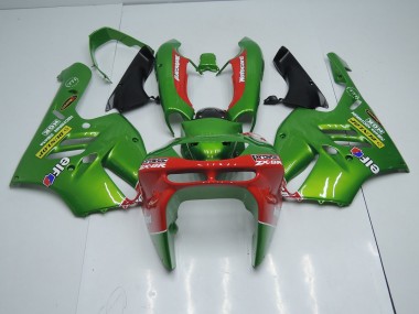 Carenagem Moto ZX9R 94-97 - Verde Vermelho