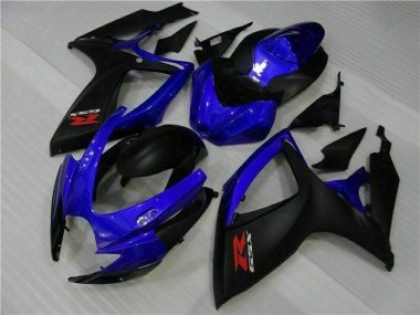 Carenagem & Plástico Moto GSXR 600 / 750 K6 06-07 - Azul Preto