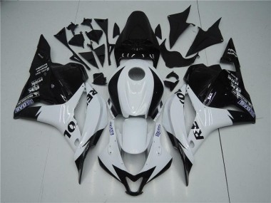 Carroçaria Moto CBR 600RR 09-12 - Branco Preto