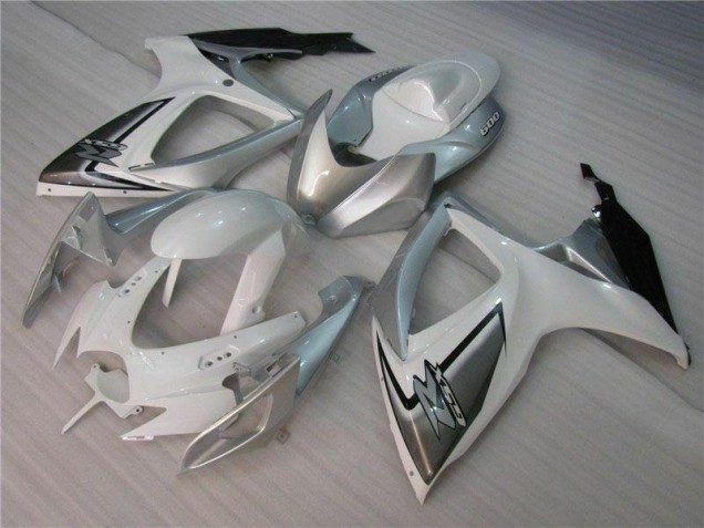 Carroçaria Moto GSXR 600 / 750 K6 06-07 - Branco Prata