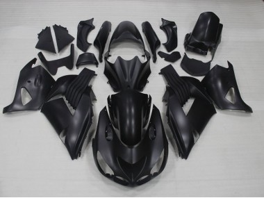 Carroçaria Moto ZX14R ZZR 1400 06-11 - Preto Fosco