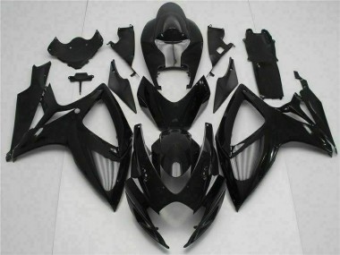 Injeção Kit Carenagem GSXR 600 / 750 K6 06-07 - Preto