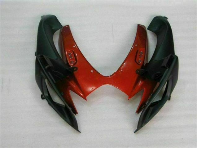 Injeção Kit Carenagem Moto GSXR 600 / 750 K6 06-07 - Vermelho Preto