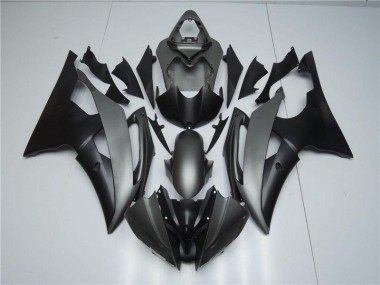 Injeção Kit Carenagem Moto R6 08-16 - Cinzento Preto