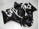 Kit Carenagem Moto CBR 1000RR 06-07 - Preto Brilhante