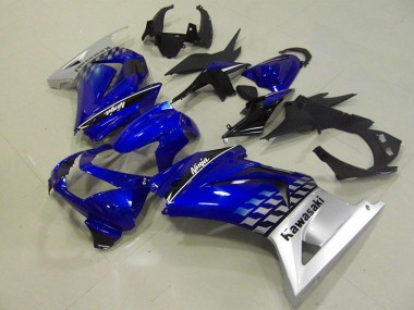 Kit Carenagem Moto ZX 250R 08-12 - Azul