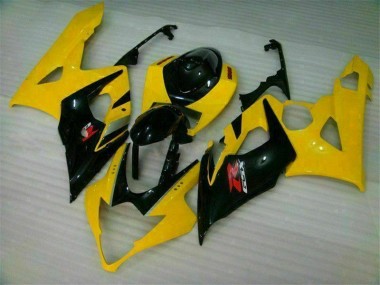 Kit Completo Carenagem Moto GSXR 1000 K5 05-06 - Amarelo Preto